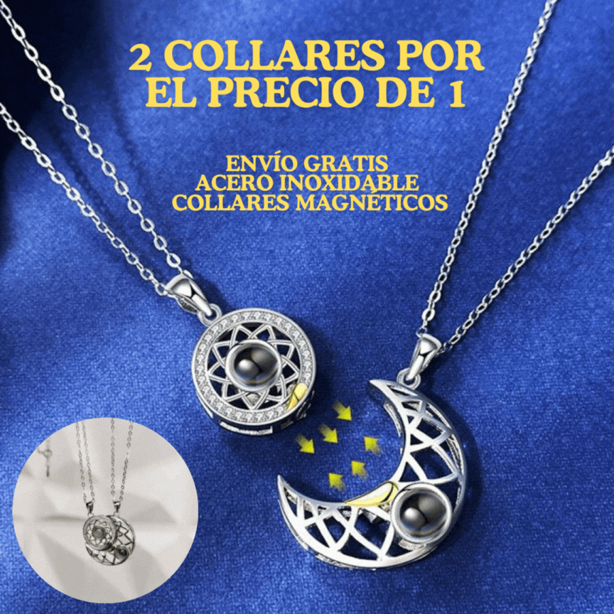 Collar de Pareja Sol y Luna (2X1)